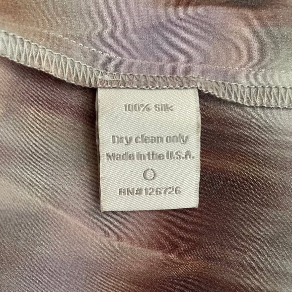 Kain Label 100% Silk Tank Top – Abstract Print, Size S - Picture 4 of 4